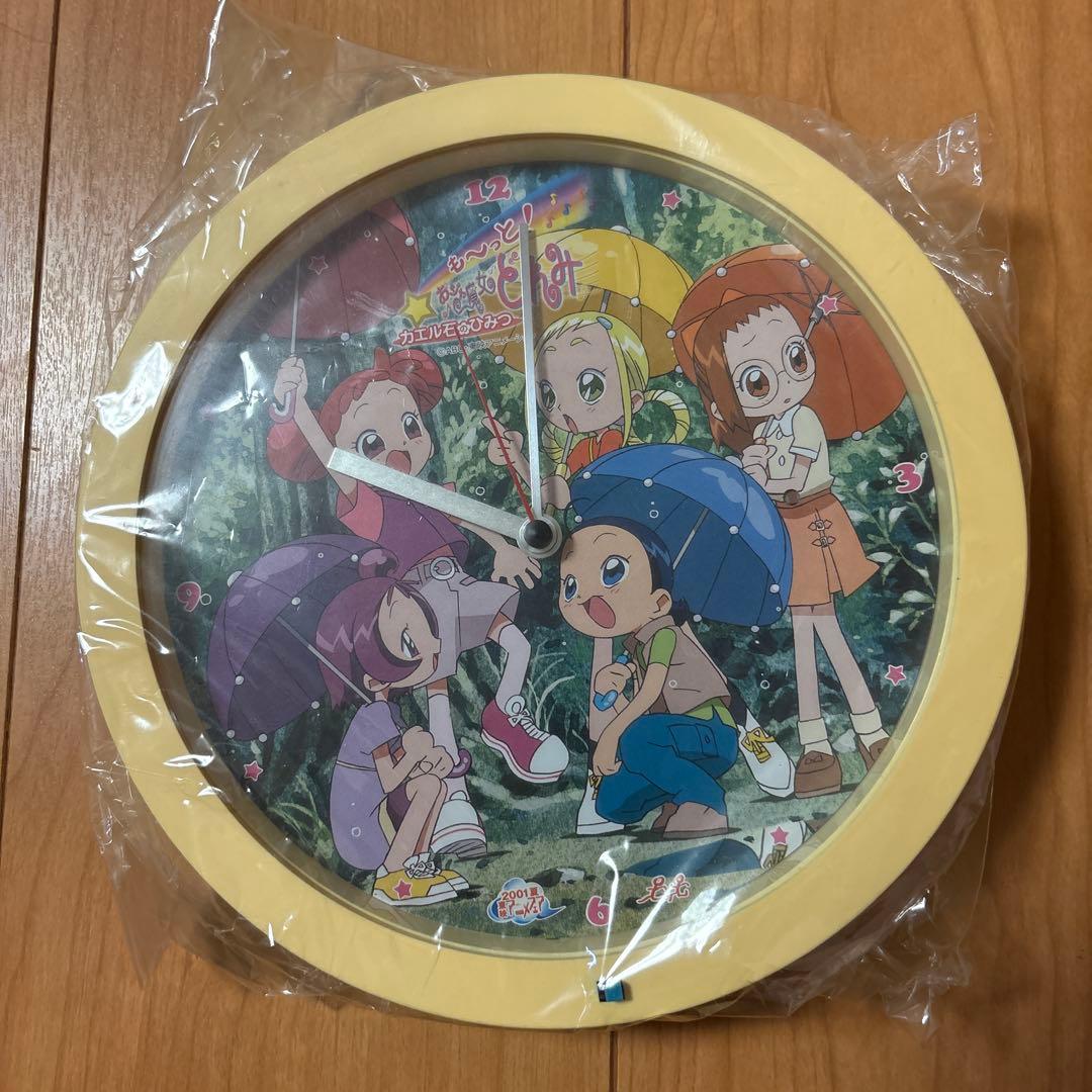 おジャ魔女どれみ　掛け時計　目覚まし時計　レア