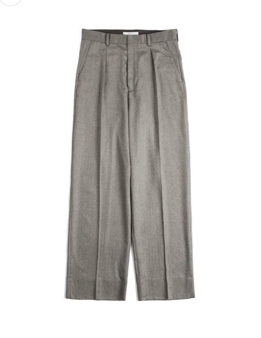 【新品未使用】Cornie 25AW HERRINGBONE SLACKS M