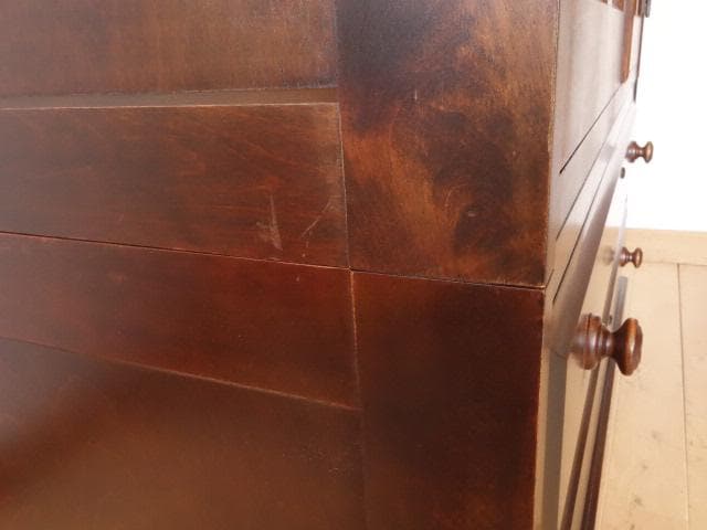 北海道民芸家具　洋服タンス　ワードロープ　再塗装済　USED