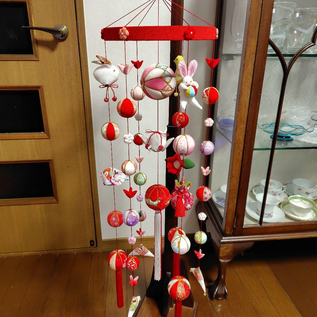 ちりめん細工　お雛様さげもん下げ飾り