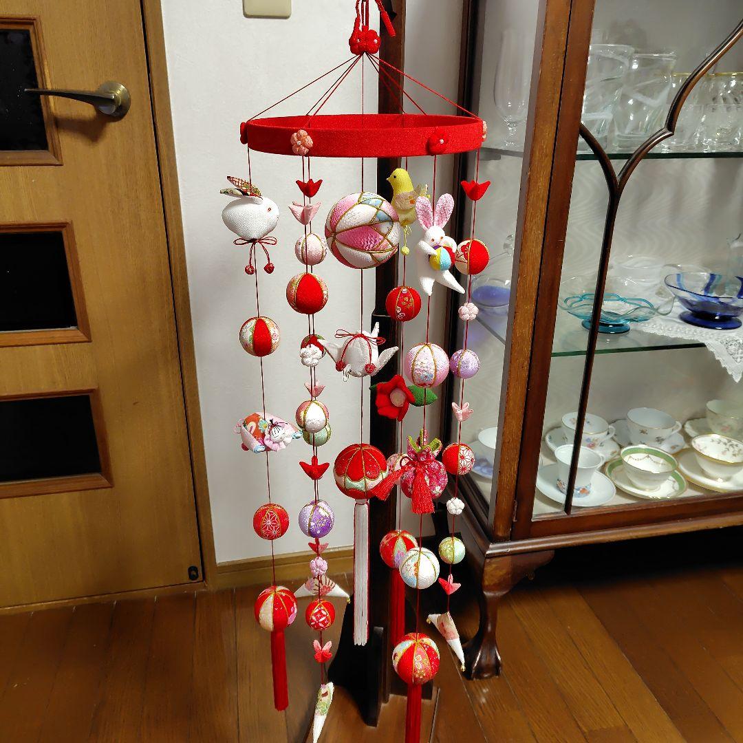 ちりめん細工　お雛様さげもん下げ飾り