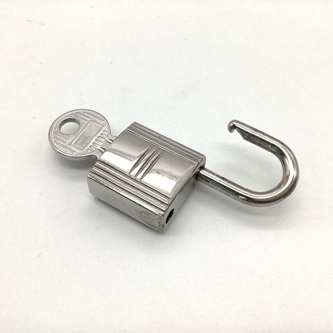 ⭐️極美品⭐️エルメス　カデナ　パドロック　鍵　no.121 シルバー　男性　女性