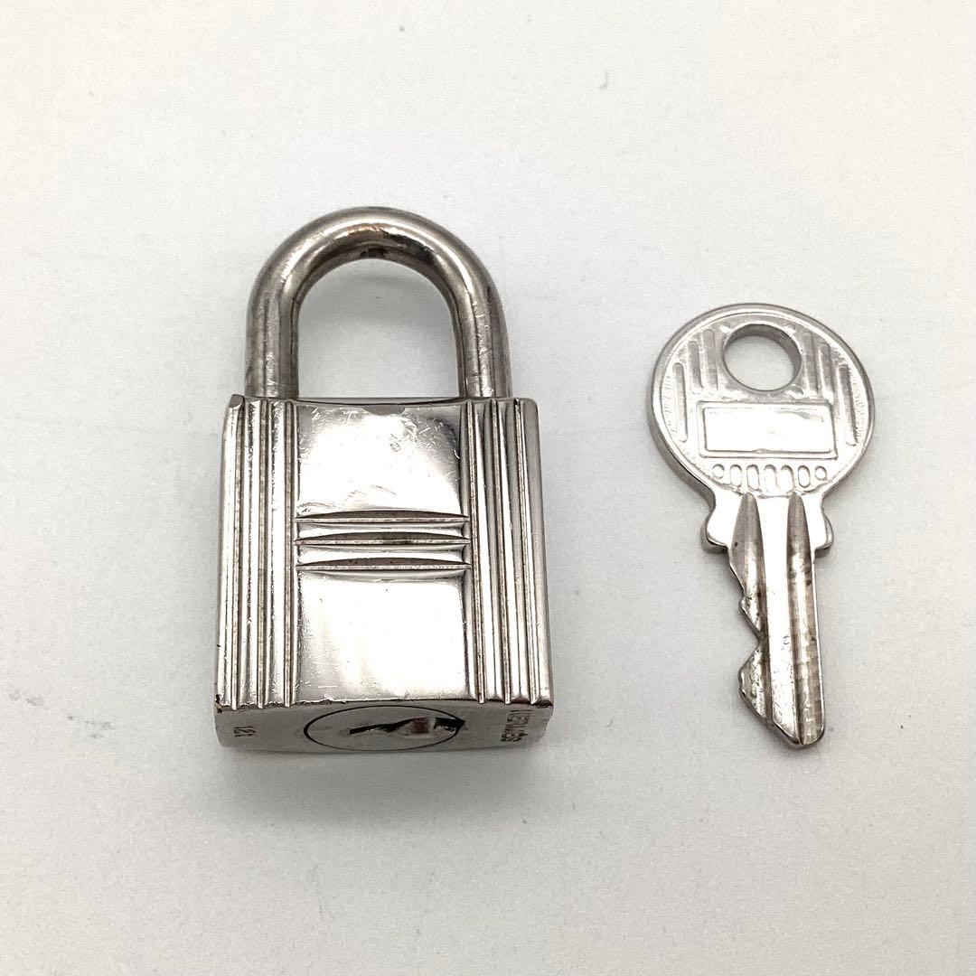 ⭐️極美品⭐️エルメス　カデナ　パドロック　鍵　no.121 シルバー　男性　女性