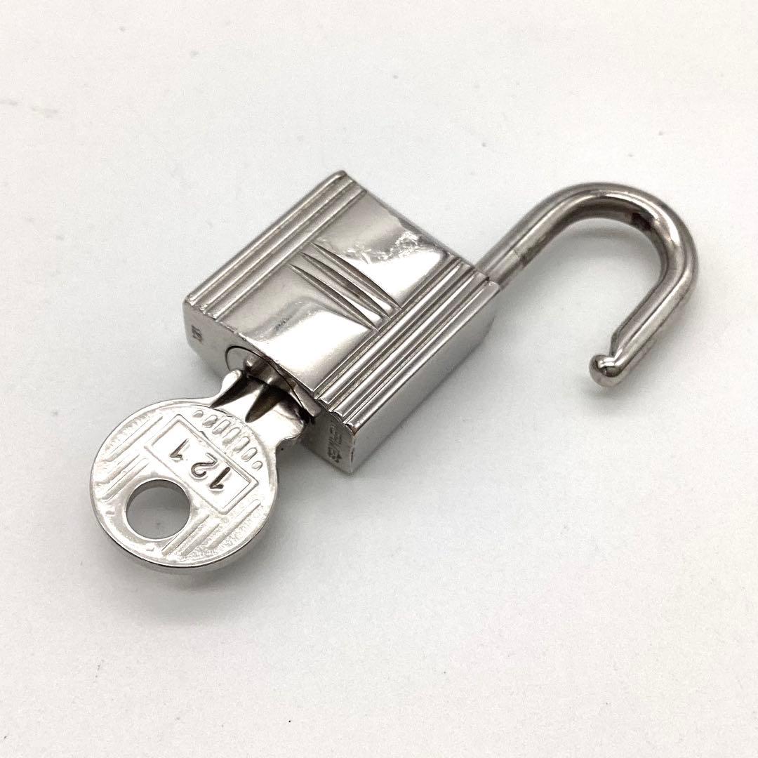 ⭐️極美品⭐️エルメス　カデナ　パドロック　鍵　no.121 シルバー　男性　女性