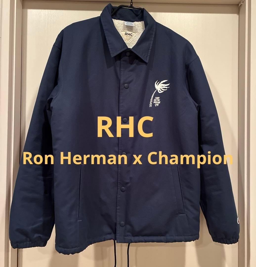 ロンハーマン RHC チャンピオン　ボア　コーチジャケット　ネイビー　M
