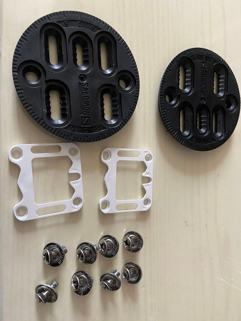 SALOMON スノーボードビンディング オレンジ/ブラック　M