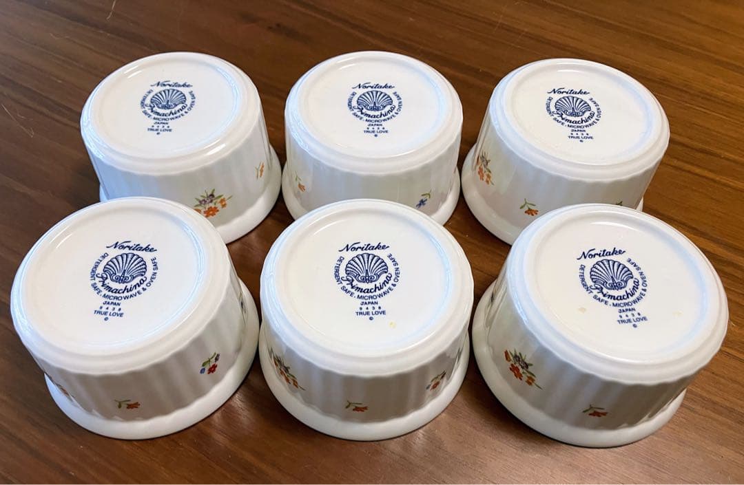 【ノリタケ】トゥルーラブ　ココット 【6個セット】