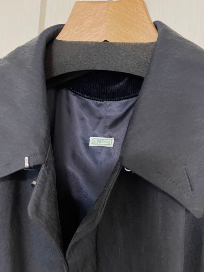 ジャケット・アウター A.PRESSE Lining Detachable Silk Coat