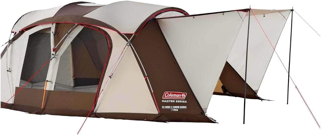 オマケ付き 未使用 コールマン ウェザーマスター 4Sワイド2ルームカーブ