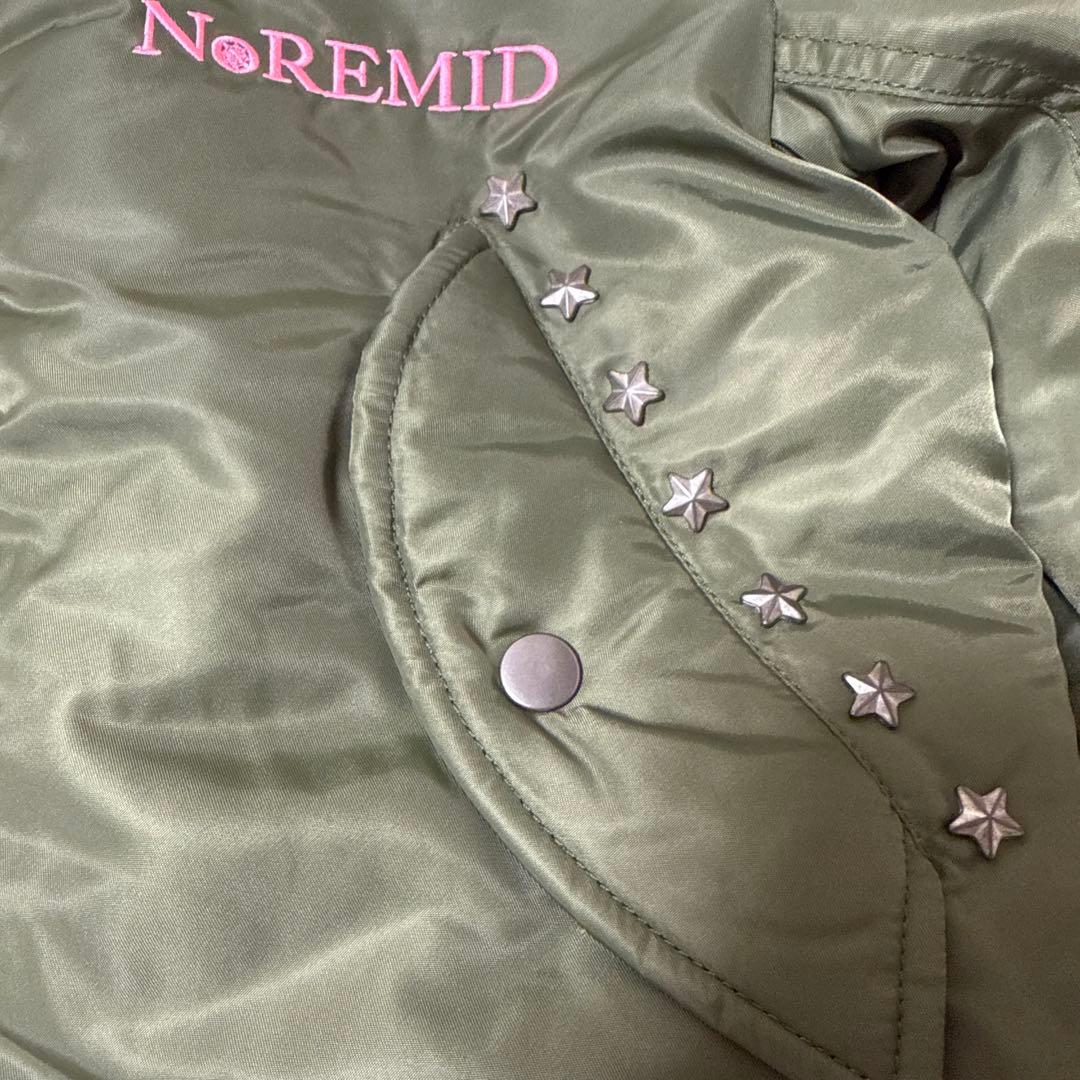 NOREMID オリーブグリーン MA-1ジャケット