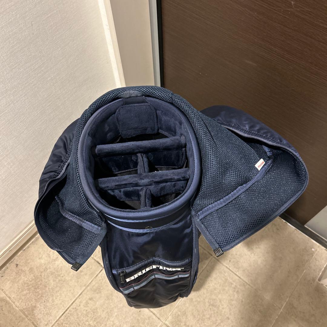 BRIEFING キャディバッグCR-6 ネイビー