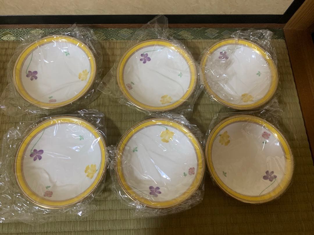 ノリタケ　ヴィヴィットソロボーン　ボウル小１４㎝ 6個