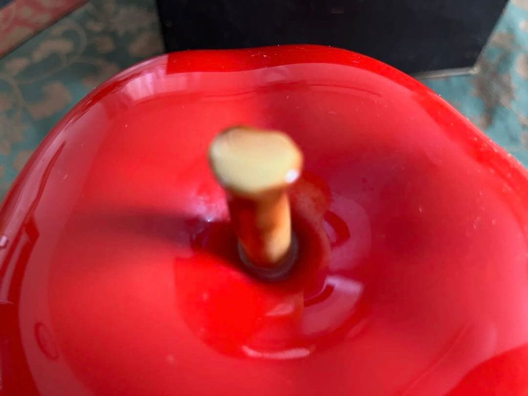 オールドノリタケ 日本陶器會社 1935年 林檎　蓋付小物入れ　希少