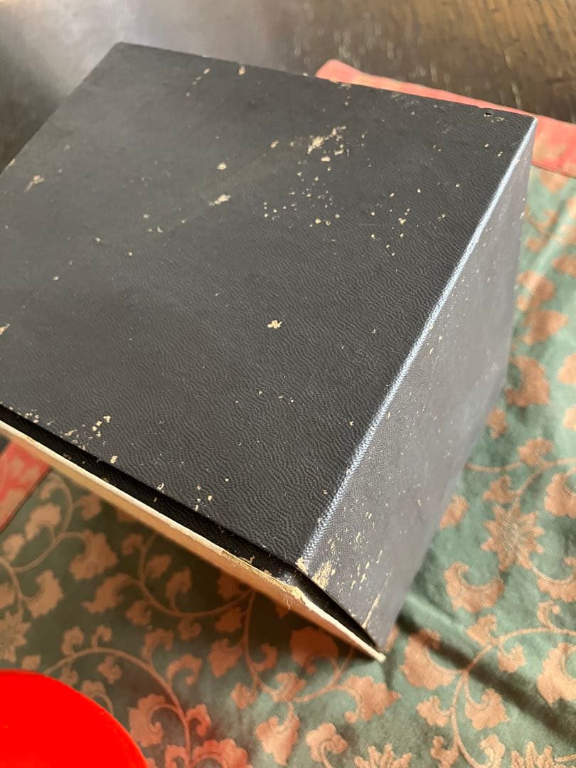 オールドノリタケ 日本陶器會社 1935年 林檎　蓋付小物入れ　希少