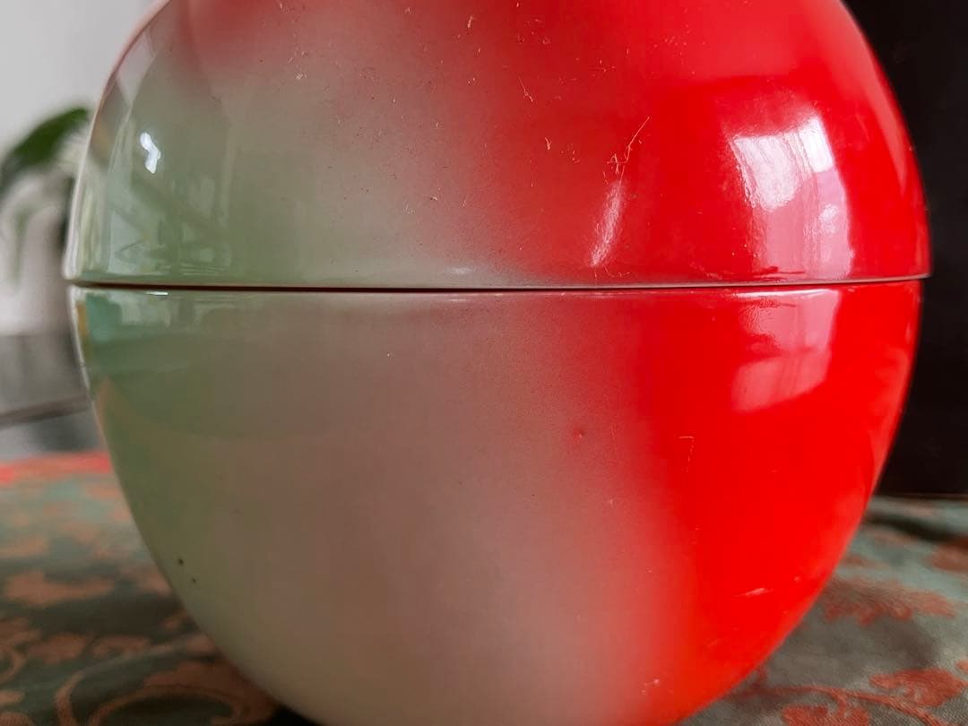 オールドノリタケ 日本陶器會社 1935年 林檎　蓋付小物入れ　希少