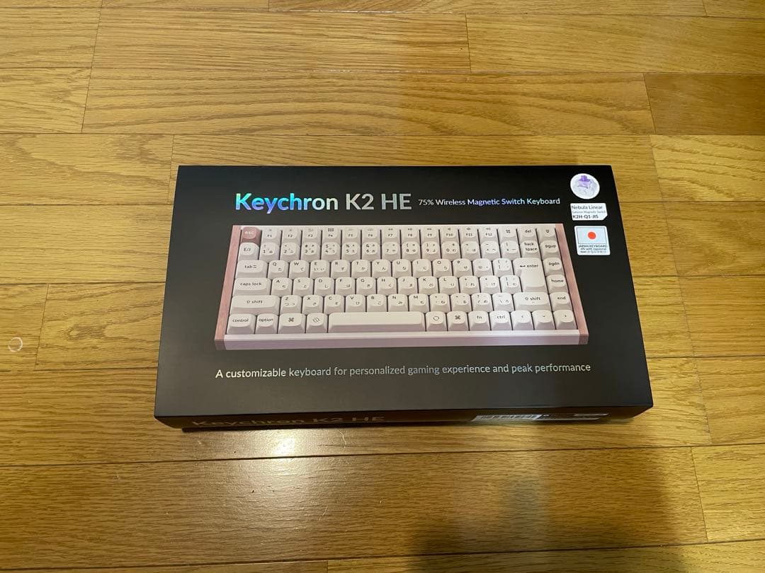日本語配列　Keychron K2 HEキーボード