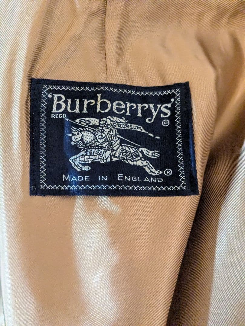 ヴィンテージ Burberrys バーバリー イングランド製 トレンチ コート