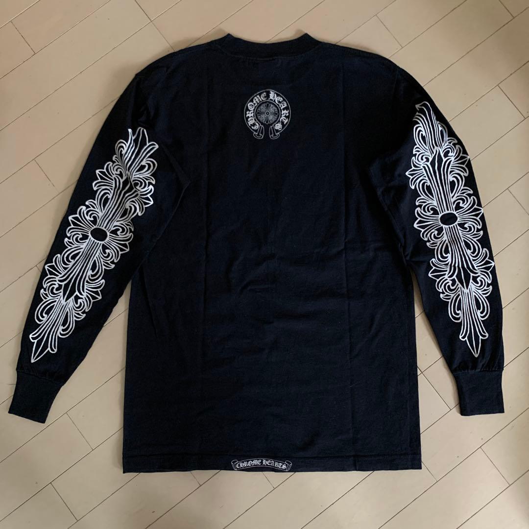 美品 CHROME HEARTS クロムハーツ ロンtシャツ アメリカ製