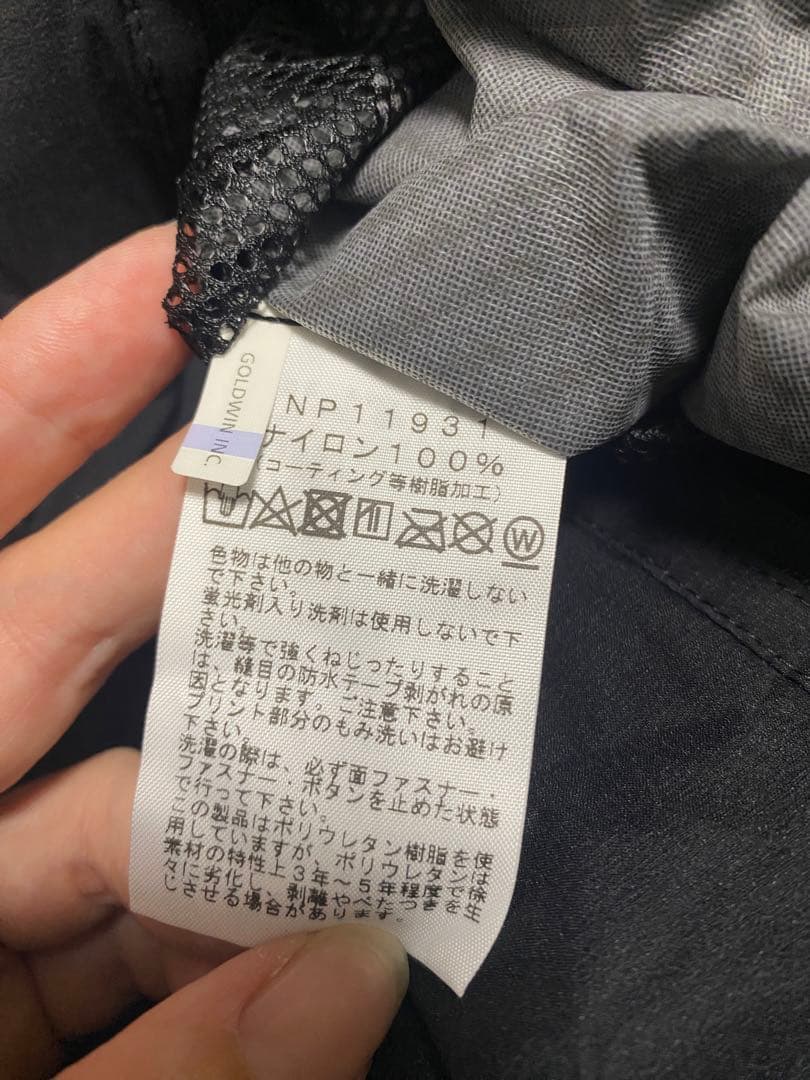 THE NORTH FACE タグアンポンチョ　Lサイズ