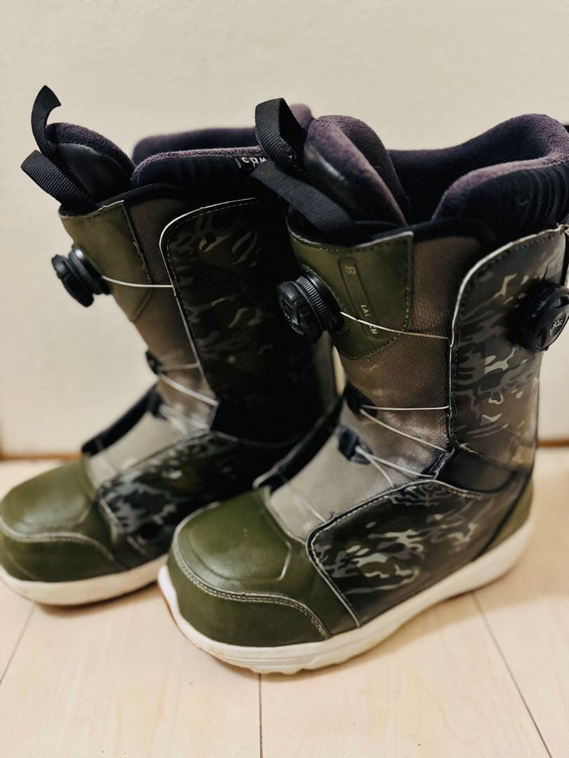 値下げしました。Salomon スノーボードブーツ BOA