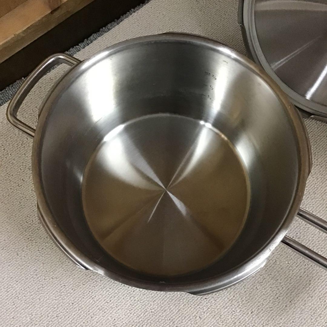 タッパーウエア ステンレス圧力鍋 5L