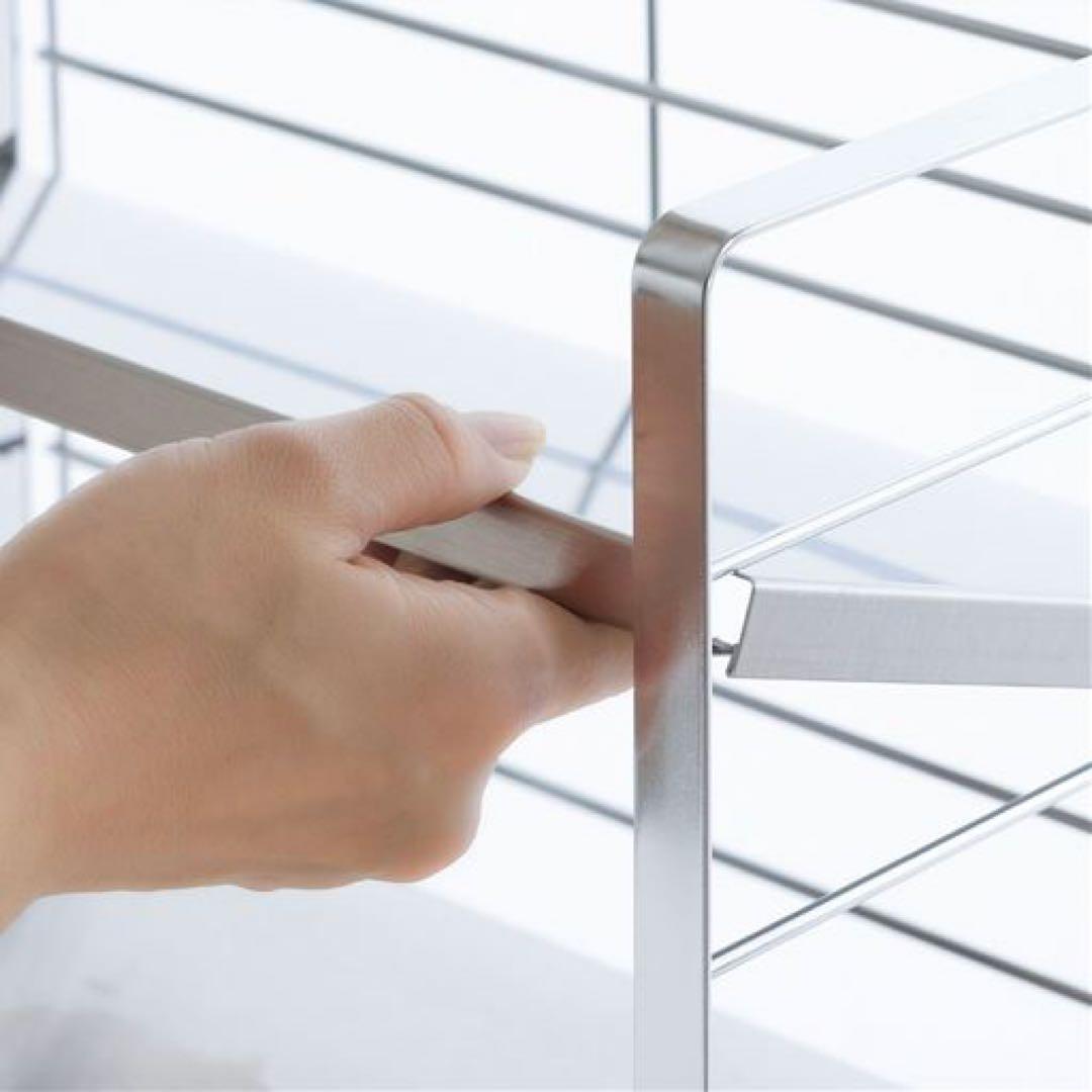 棚板ブラック　黒　40200 ステンレス棚の出窓シェルフ 74cm