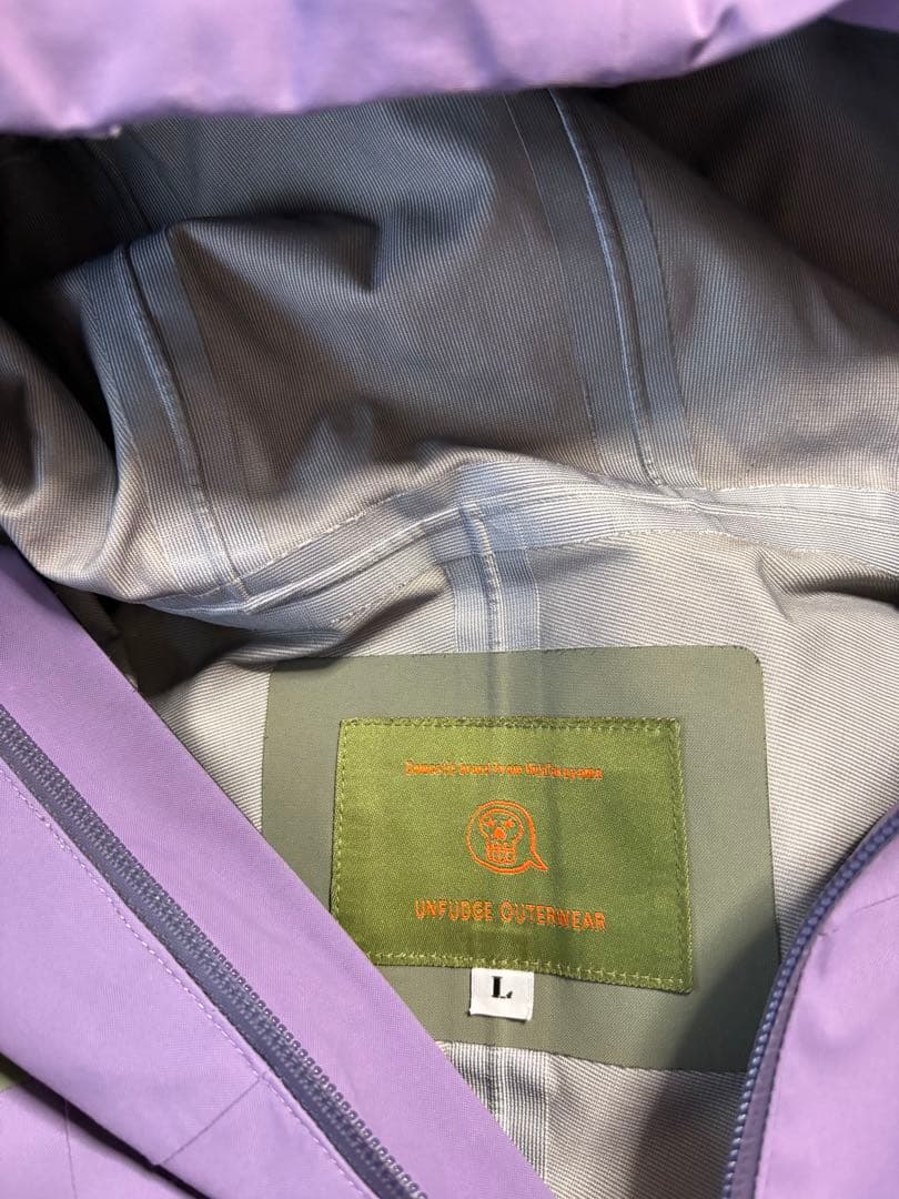 unfudge アンファッジ　上下L アノラックとビブパンツ