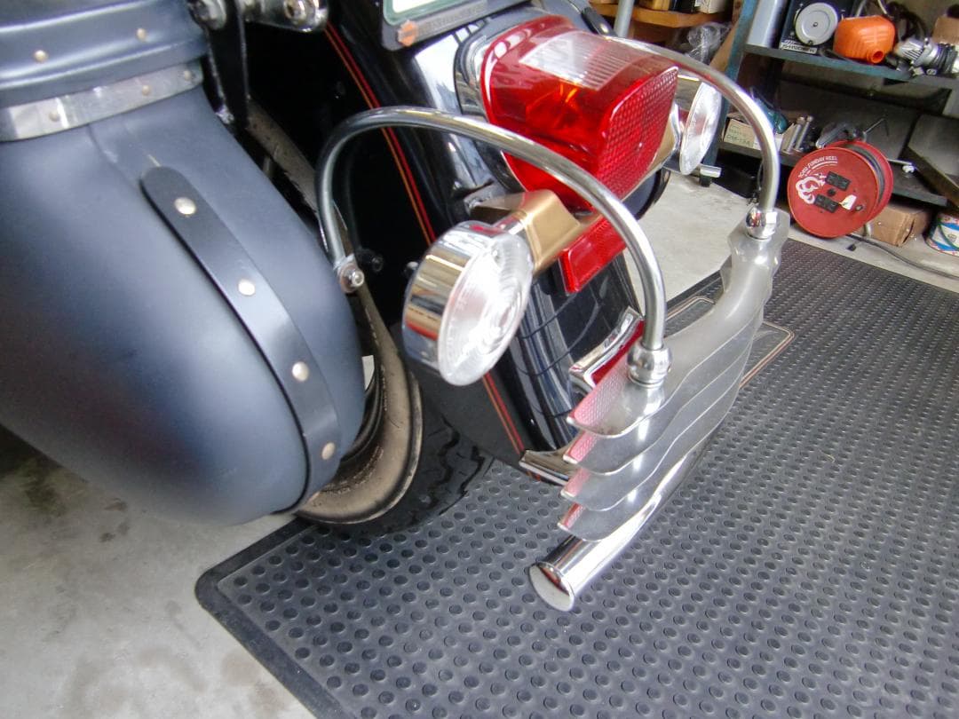 50-1041 クロームリアフェンダーバンパーチーズカッタータイプ