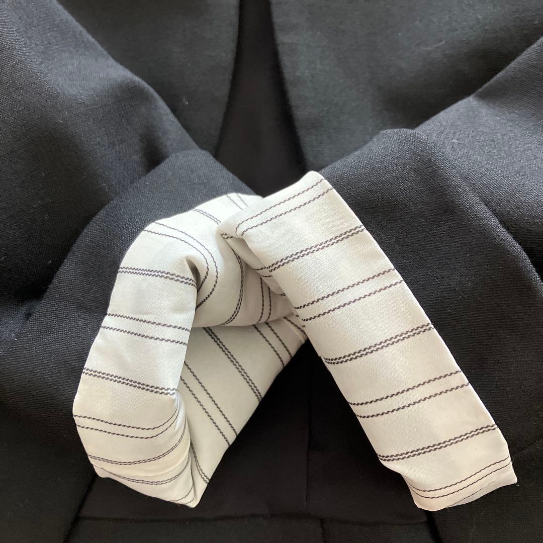 最終お値引きtheory ブラックパンツスーツ サイズ0