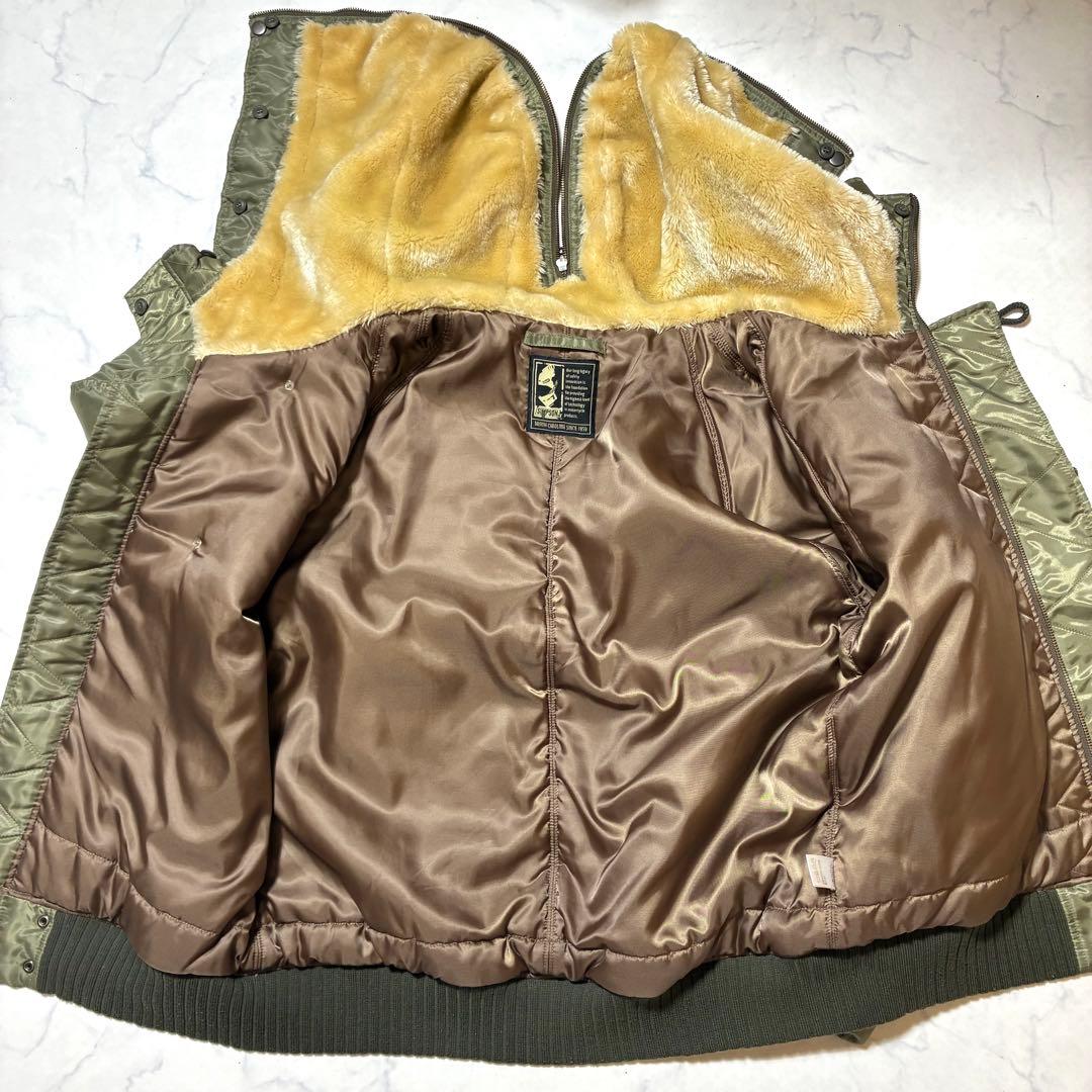 激レア✨SIMPSON N-2B フライトジャケット MA-1 ワッペン カーキ