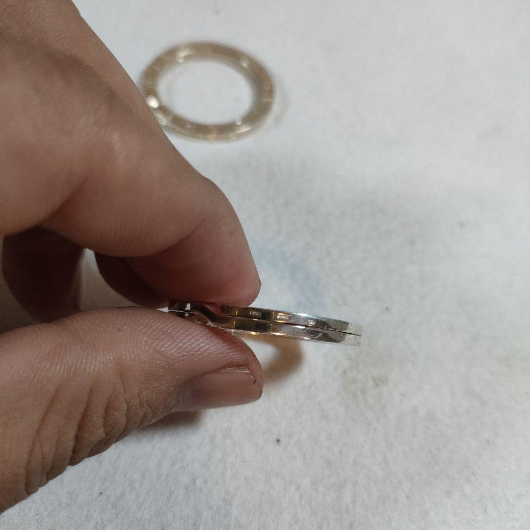 b55 BVLGARI　ブルガリ　キーリング　925 セット