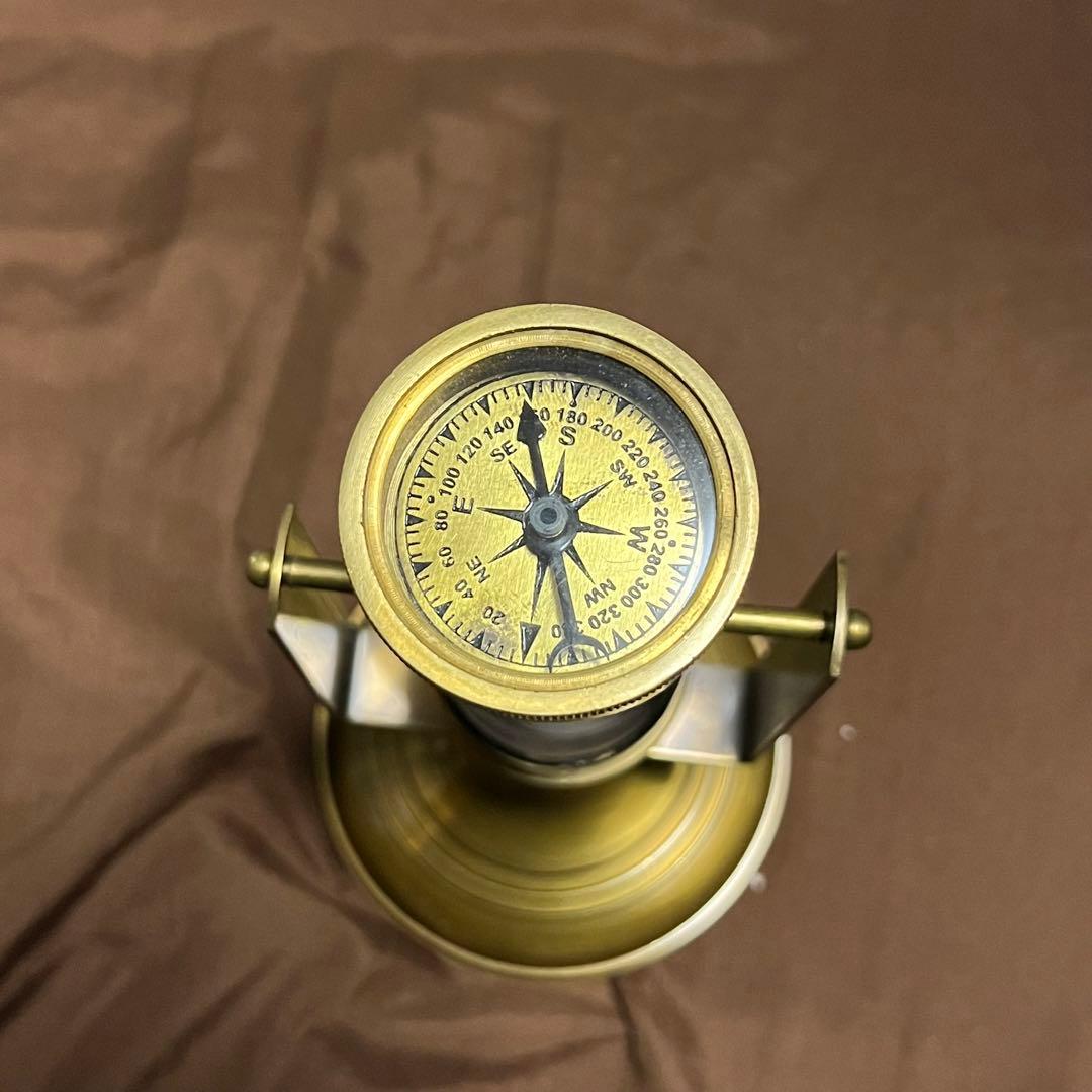 砂時計 方位磁石 インテリア アンティーク