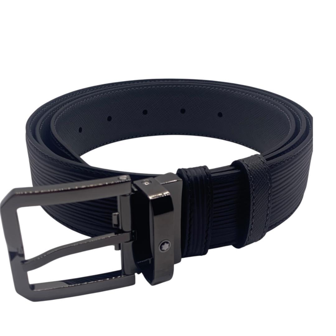 美品 montblance モンブラン　ベルト　リバーシブル　調整可110ｃｍ