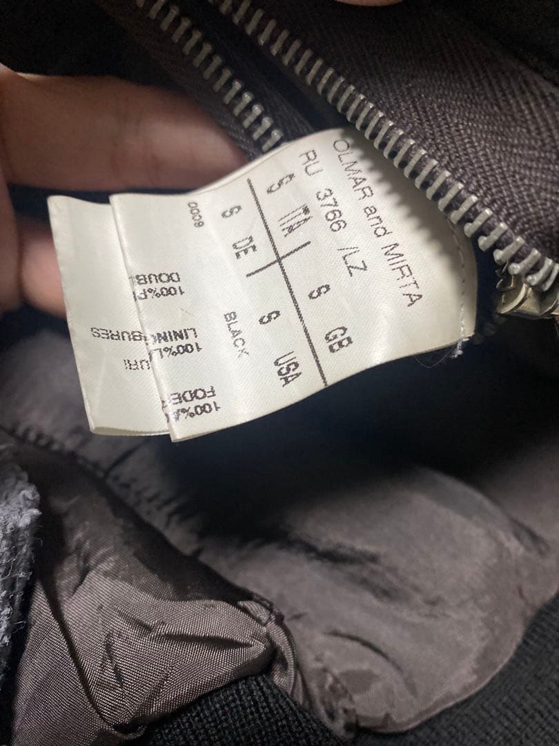 ジャケット・アウター Rick Owens archive leather biker jacket