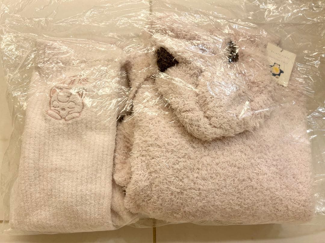 ジェラートピケ ポケモン　プリン　フーディ&レッグウォーマーレギンスセット