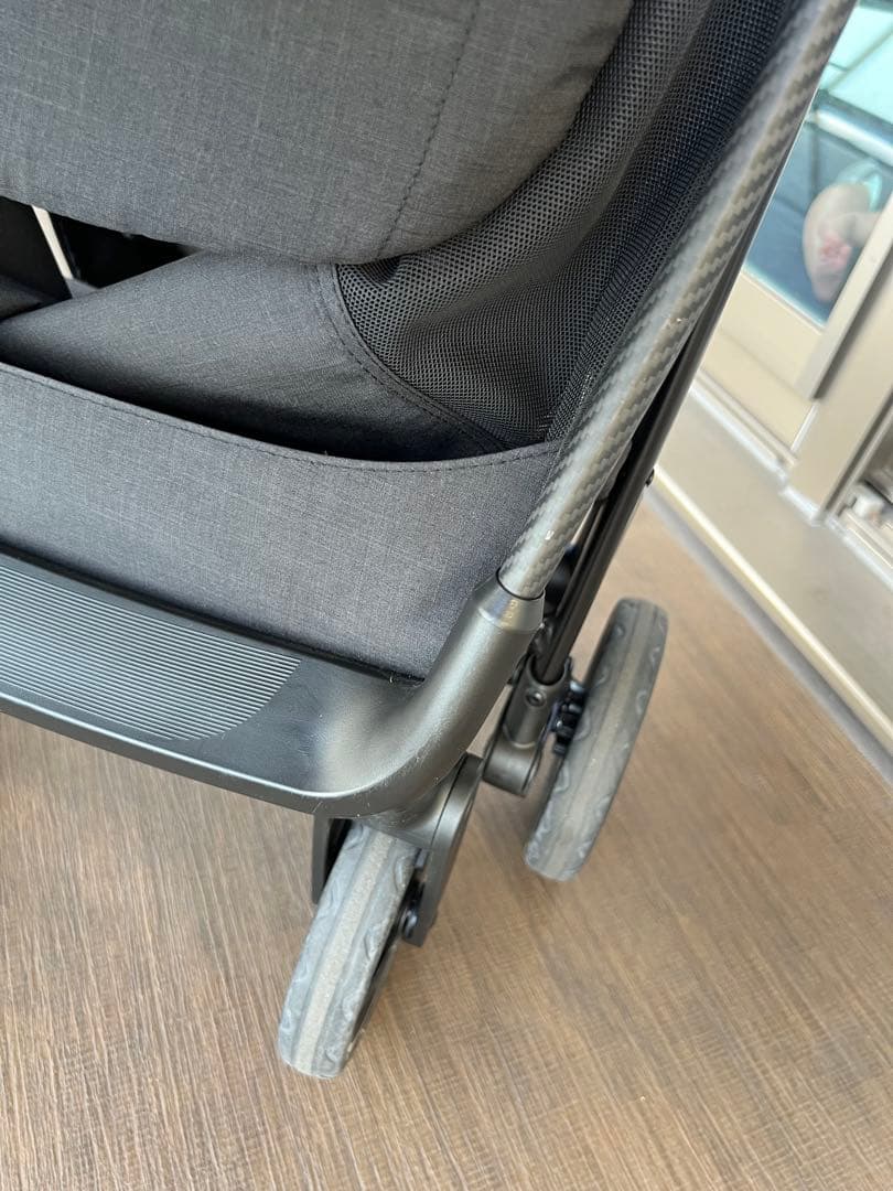 【2525（＾＾）】nuna IXXA next キャビア ベビーカー