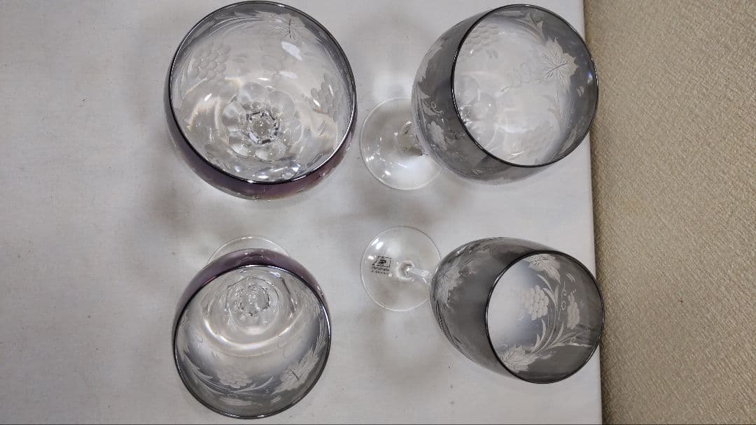 オリジナルワインカクテルグラスセット。