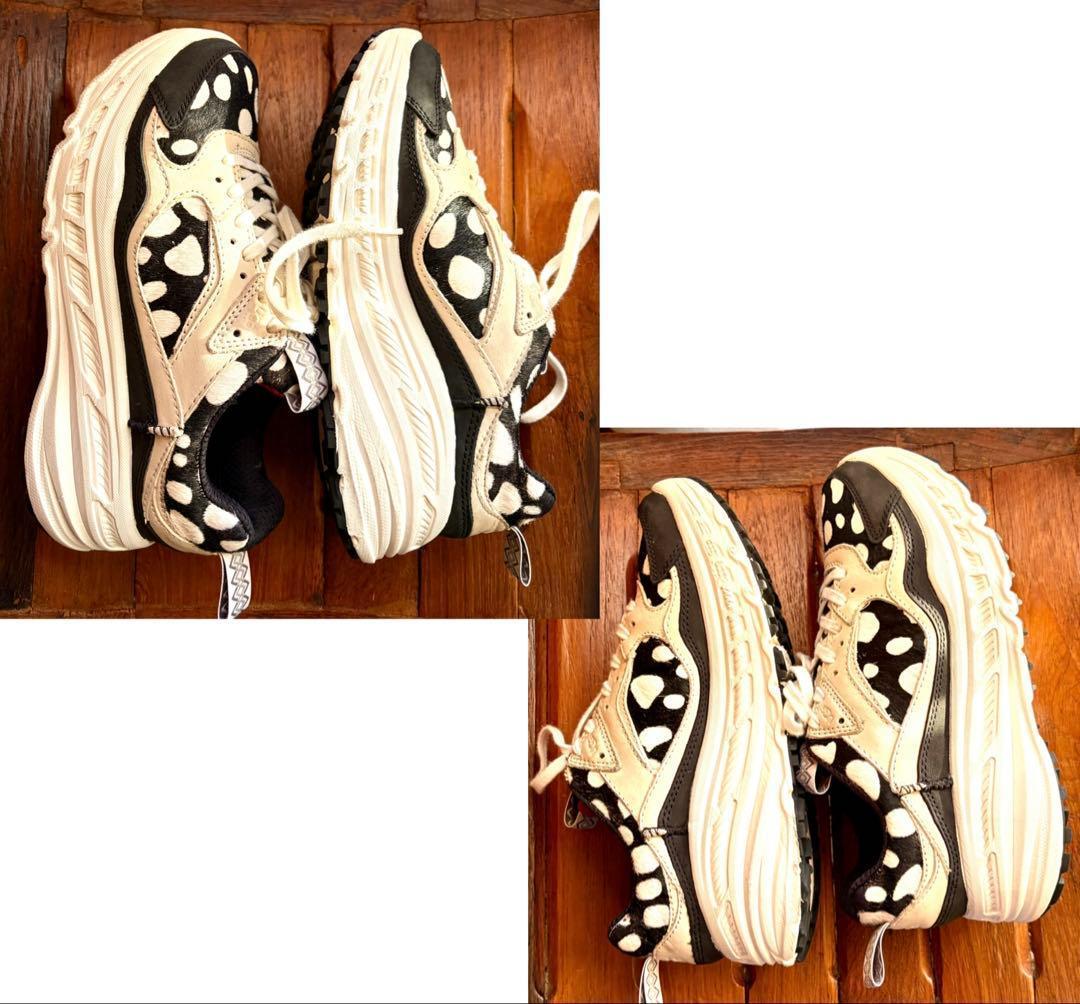 激レア✨③裏ダル✨25厚手～25.5靴下✨UGG✨ダルメシアン✨ロゴ骨型金具なし