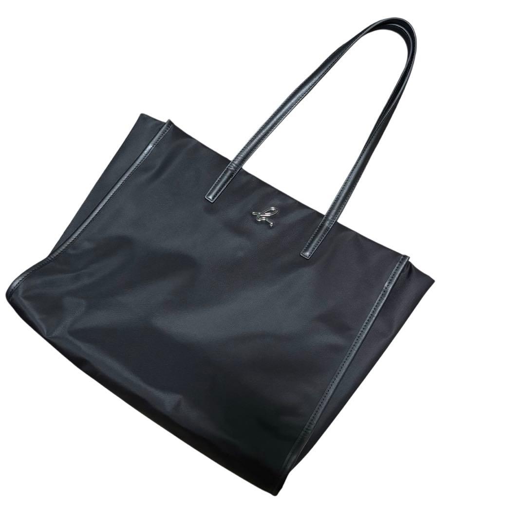 【don.gri】agnes b トートバック　黒　WAS37-01