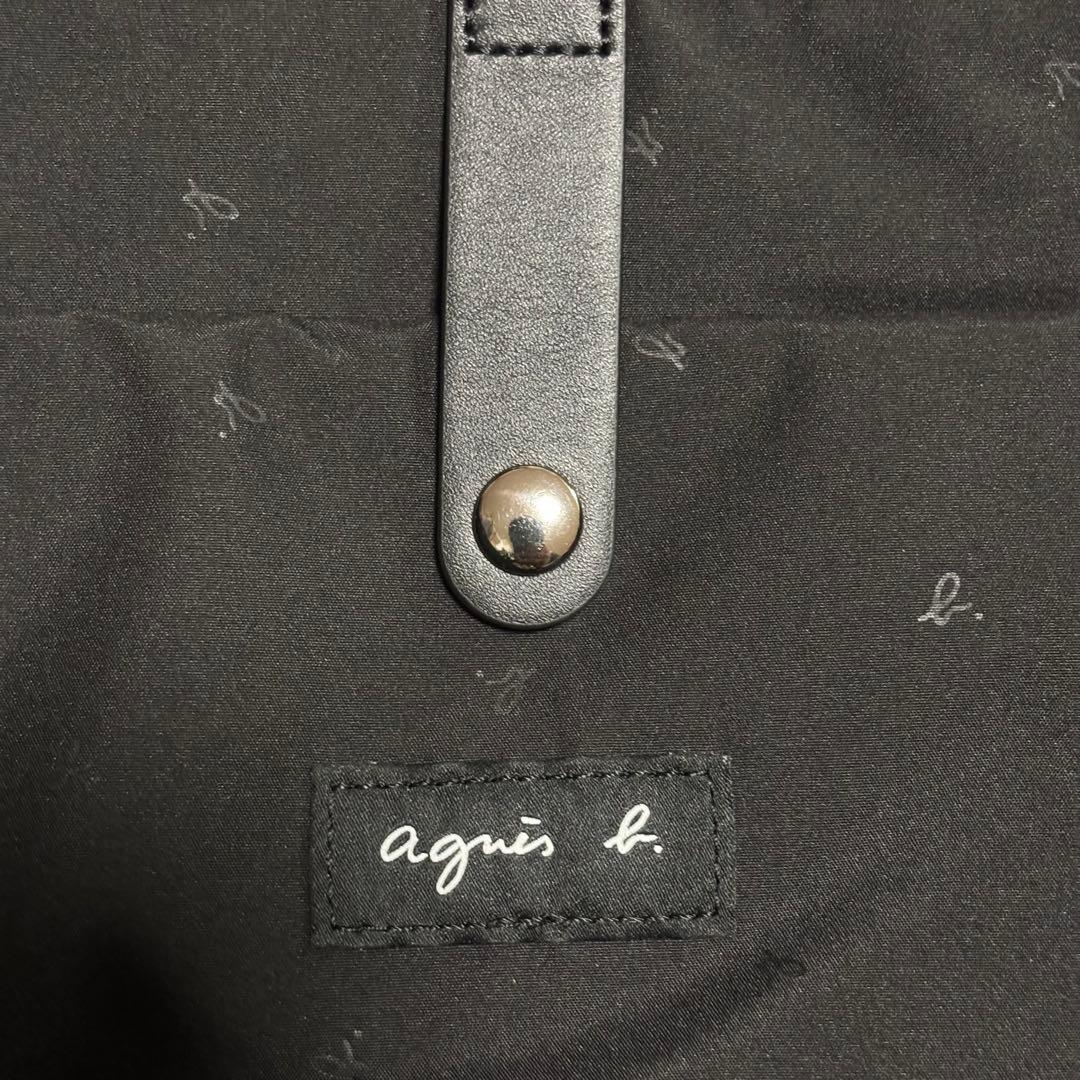 【don.gri】agnes b トートバック　黒　WAS37-01