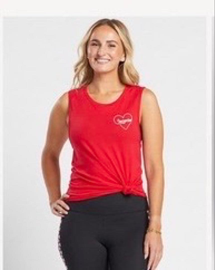 ジャザサイズ　ハートロゴタンク