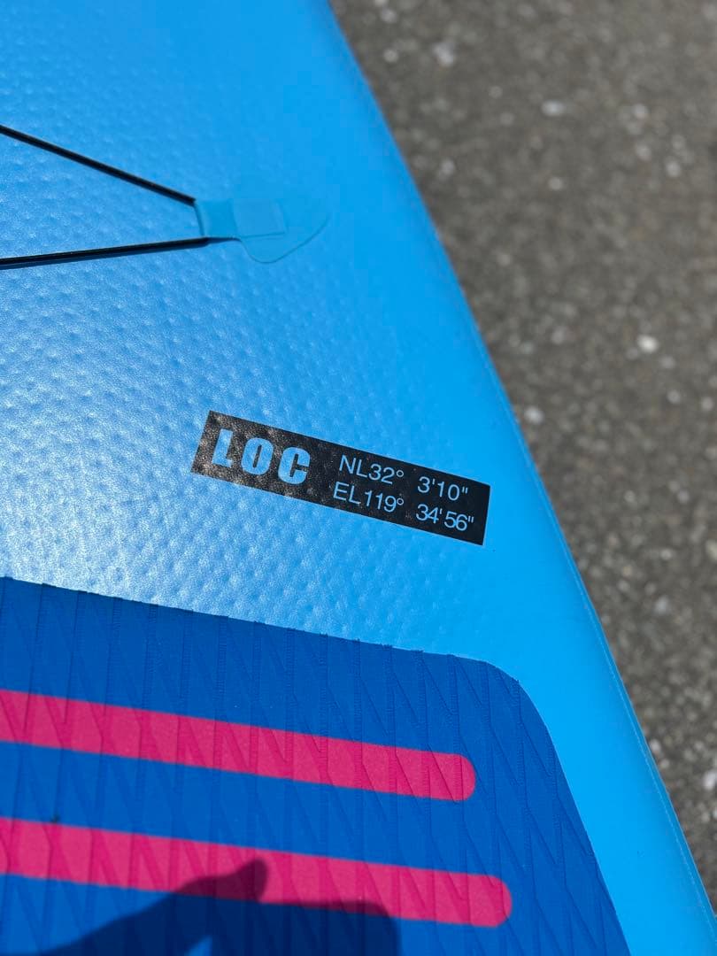 サップボード2回使用　パドルと空気ポンプ未使用