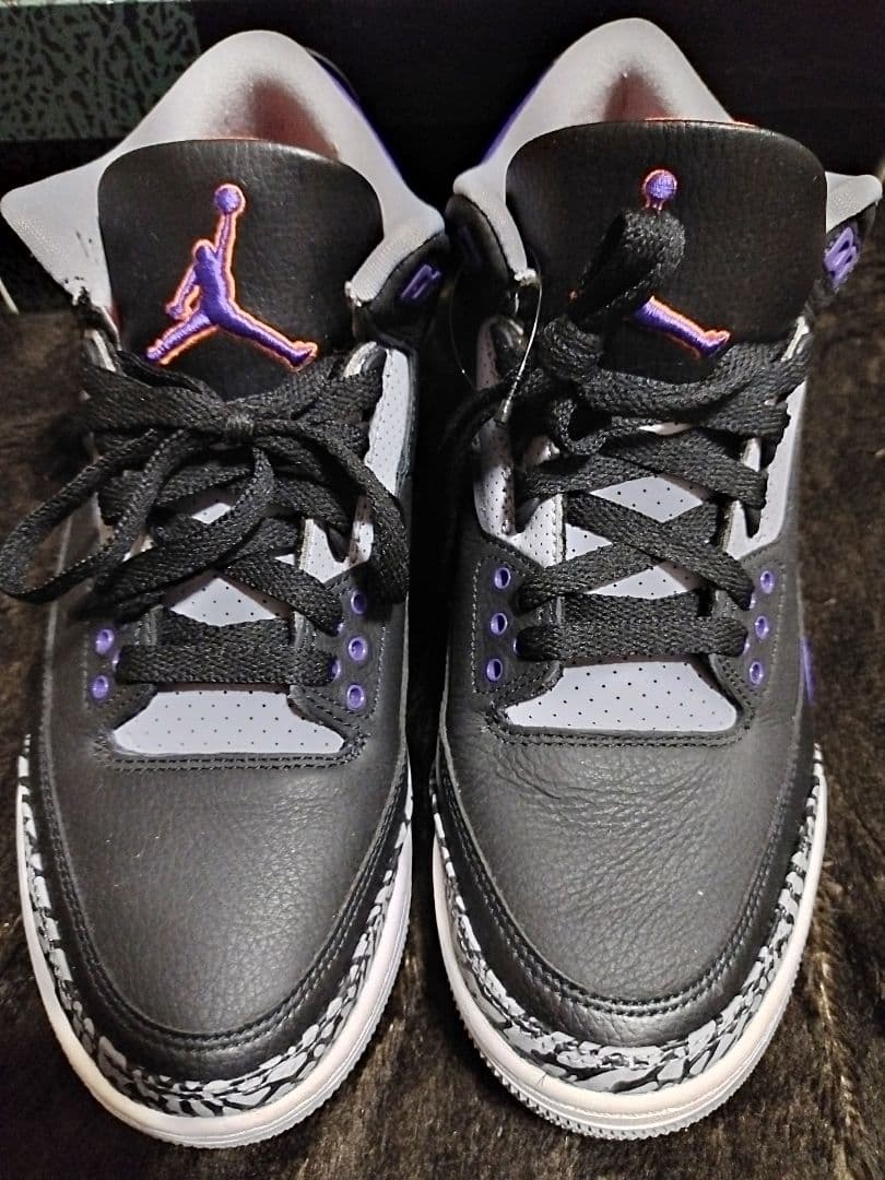 か*ま様 売切価格【極美品】NIKEエアジョーダン3コートパープル27.5