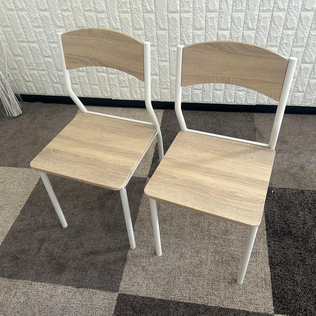 都内23区送料無料❗️ RASIK テーブル　チェア2脚　ダイニング３点セット✨