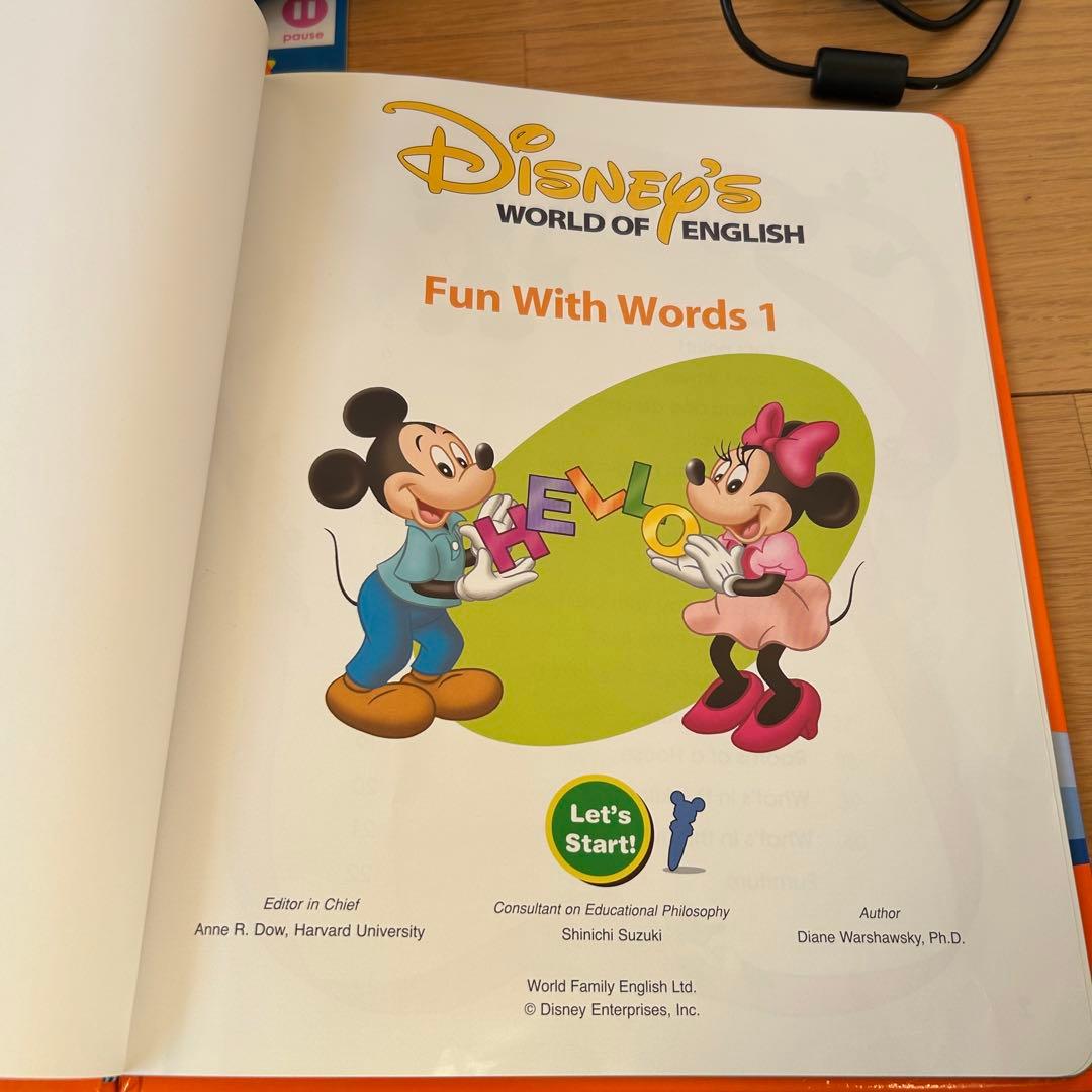 ミッキーマジックペンセット　ディスニー英語システム　DWE