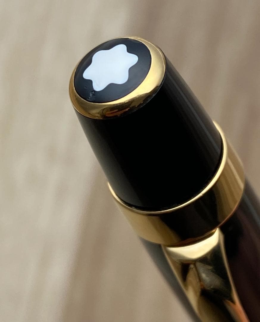 モンブラン ボエム ルージュ Rouge ゴールドｘブラックドイツ製 ボールペン