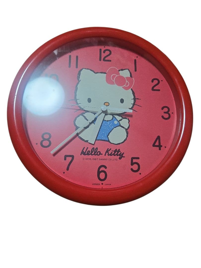 【超激激激レア】1987年物キティ時計