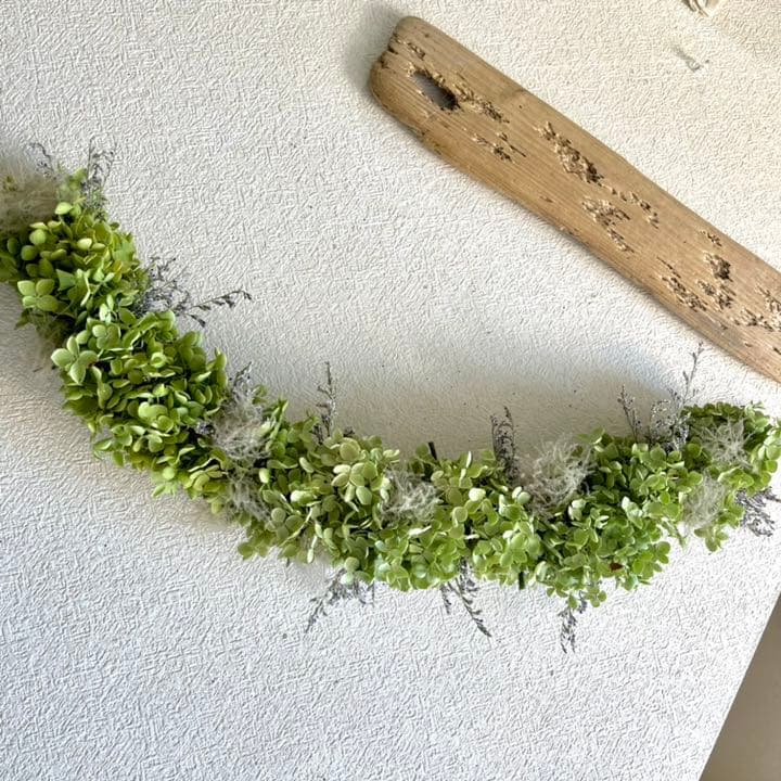アナベル紫陽花 ガーランド