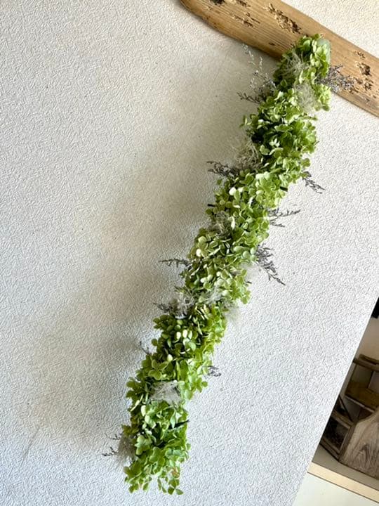 アナベル紫陽花 ガーランド