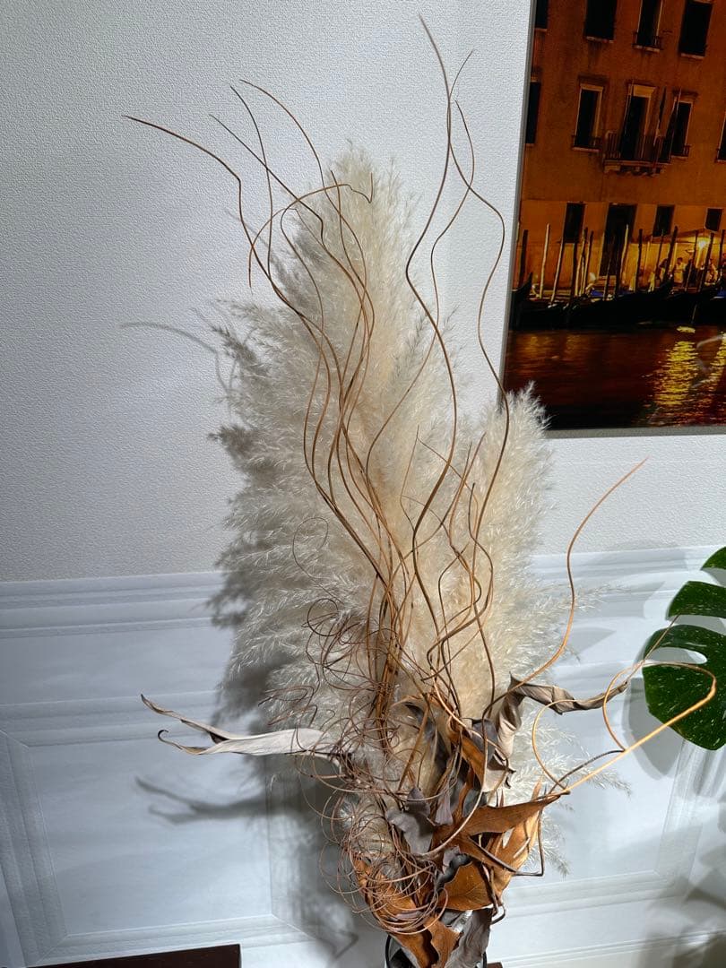 モダンピープルズ ドライフラワー（L）＆フラワーベース